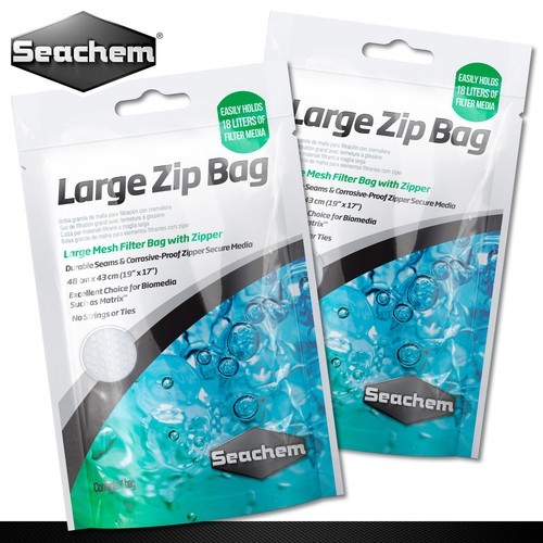 Seachem stück zip bag large - 2,